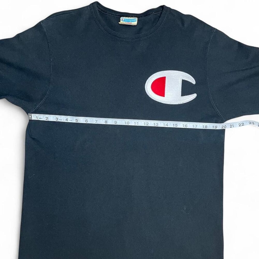 Champion Men's Black T-shirt - Picture 2 of 6